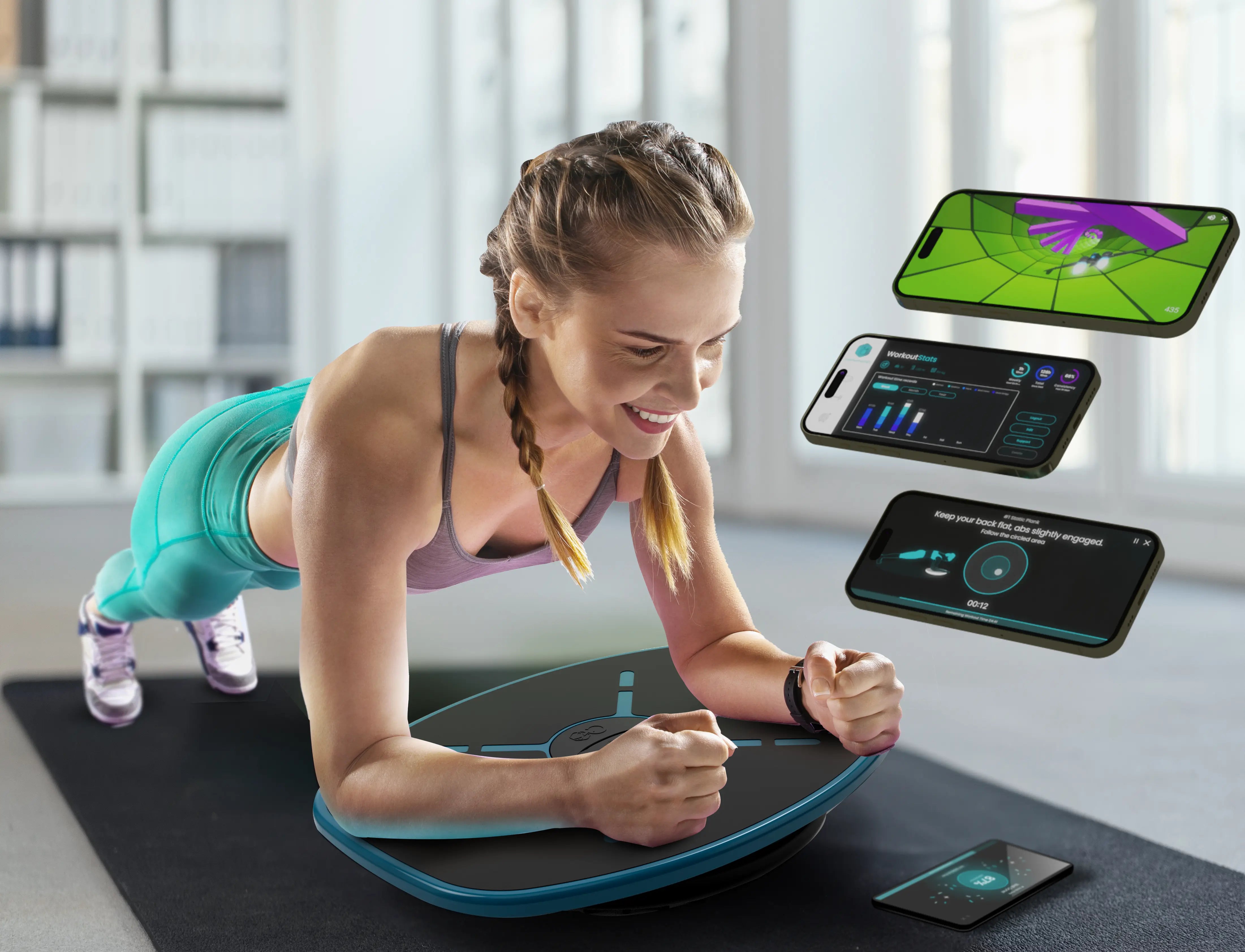 Balance Board Exercises for Strength and Flexibility