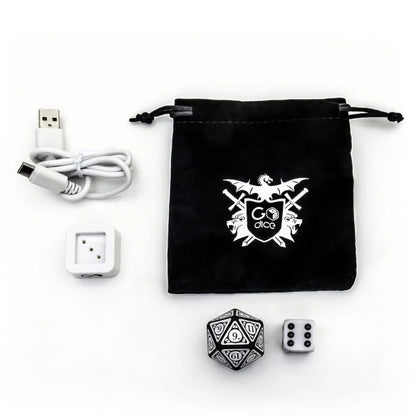 what is in the box of The 20 Sided Dice