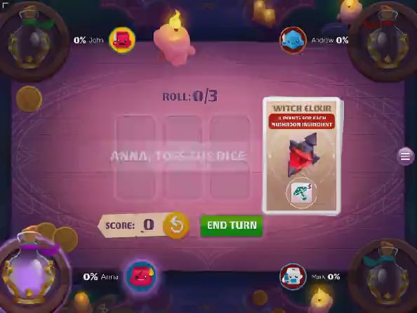 Unlucky Seven in Smart Dice Set App