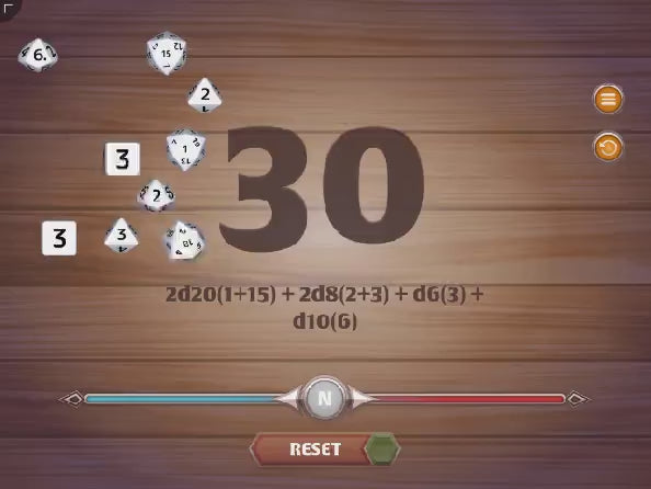 GoRPG in Smart Dice Set App